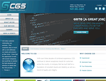 Tablet Screenshot of cgs-it.net
